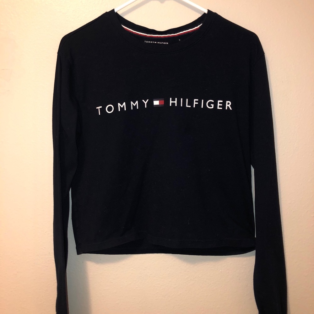Long sleeve Tommy Hilfiger Cropped Tee